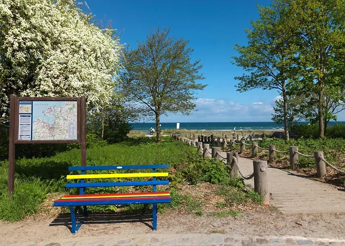 Ostsee Residenz Meeresblick Duenenblick